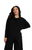 Nu Cinch Cowl Neck Top by Sympli- 22278-Black-Front View|Adare's Boutique