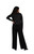 Go To Cropped T-Embossed by Sympli- 22286EJ-3-Black Animal Emboss-Back View|Adare's Boutique