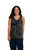Mesh Go To Reversible Tank by Sympli~ 3137P-Abstract Floral-Front View-V-Neck|Adare's Boutique