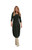  Pleat Hem Dress by Sympli~ 28144-Seaweed-Front View|Adare's Boutique