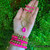 Sorrelli ELECTRIC PINK - Zoe Single Crystal Stretch Bracelet ~ 4BFJ21BGETP | Adare's Boutique