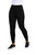 Jersey Fleece Back Jogger Leggings by Sympli- FB2701-Black-Front View|Adare's Boutique