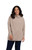 Funnel Neck Rib Sweater Tunic by Sympli- K7316R-Camel-Front View|Adare's Boutique