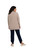 Funnel Neck Rib Sweater Tunic by Sympli- K7316R-Camel-Back View|Adare's Boutique