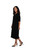 Reversible Narrow Lantern Dress by Sympli~ 28124-Black-Side View|Adare's Boutique