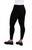 Mix Yoke Legging with Faux Leather by Sympli- 27268V-Black-Back View|Adare's Boutique