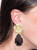 Sorrelli MERLOT - Fleur Statement Earrings ~ EFL11BGMRL | Adare's Boutique