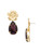 Sorrelli MERLOT - Fleur Statement Earrings ~ EFL11BGMRL | Adare's Boutique