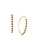 Sorrelli MERLOT - Bessie Hoop Earrings ~ EFF42BGMRL | Adare's Boutique