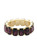 Sorrelli MERLOT - Emerald Cut Stretch Bracelet ~ 4BFF70BGMRL | Adare's Boutique