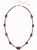 Sorrelli MERLOT - Grace Tennis Necklace ~ NFL99BGMRL | Adare's Boutique