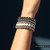 Sorrelli WHITE ALABASTER -Sienna Stretch Bracelet ~ BFD50PDWA | Adare's Boutique