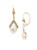 Sorrelli POLISHED PEARL- Nicia French Wire Earrings~ EEC11BGPLP | Adare's Boutique