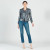 Metallic Liquid Leather™ Textured Biker Jacket - Gunmetal Silver- By Clara Sunwoo | Adare's Boutique