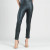  Liquid Leather™ Sheen Two Tone Leggings - Black- By Clara Sunwoo (LG412-BLACK)- Front View| Adare's Boutique