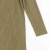 Chunky Ribbed - Cowl Turtleneck Sweater Tunic - By Clara Sunwoo (TU30WR)-Olive-Detailed View|Adare's Boutique