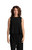 Sympli Flared Shell by Sympli-21218-Black-Front View|Adare's Boutique