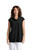 Sleeveless Convoy Funnel Top by Sympli-21220 -Black-Front View|Adare's Boutique