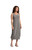 Nu Pleat Hem Tank Dress by Sympli-28175-Melange Sand-Front View|Adare's Boutique