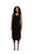 Nu Pleat Hem Tank Dress by Sympli-28175-Black-Front View|Adare's Boutique