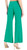 Emerald Green Soft Knit Petal Pant- By Clara Sunwoo-PT30-Back View|Adare's Boutique