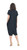Ultra Chic V-Neck Loose Cut Dress with Pockets- Black-By Clara Sunwoo- DR45R-BLK | Adare's Boutique