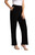 Nu Straight Leg Pant by Sympli-27272-Black-Front View|Adare's Boutique