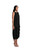 Sleeveless Reversible Drama Dress by Sympli-28168 - Black-Side View | Adare's Boutique