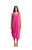 Sleeveless Reversible Drama Dress by Sympli-28168 - Peony- V-Neck Front View | Adare's Boutique
