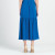 Tie Waist Tiered Maxi Skirt - Soft Textured Rayon - Cobalt- By Clara Sunwoo- SK2R | Adare's Boutique