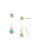 Sorrelli SANTORINI- Jayda Stud and Dangle Earrings Set ~ EFM4BGSTO | Adare's Boutique