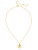Sorrelli PORTOFINO - Studded Palm Pendant Necklace ~ NFM17BGPRT | Adare's Boutique