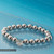 Sorrelli FROSTED CRYSTAL - Zola Single Crystal Stretch Bracelet ~ 4BFJ21PDFRC | Adare's Boutique