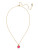 Sorrelli BIG FLIRT - Haute Halo Pendant Necklace ~ NEX10BGBFL | Adare's Boutique