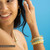 Sorrelli LIGHT TOPAZ DELITE - Mini Sienna Stretch Bracelet ~ BFD52BGLTD | Adare's Boutique