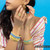 Sorrelli LIGHT TOPAZ DELITE - Mini Sienna Stretch Bracelet ~ BFD52BGLTD | Adare's Boutique