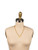 Sorrelli LIGHT TOPAZ DELITE- Emerald Rope Chain Pendant Necklace ~ NCT110BGLTD | Adare's Boutique