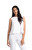 Sympli Flared Shell by Sympli-21218-White-Front View|Adare's Boutique