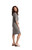 Slouchy V Neck Dress With Tie by Sympli-28169-Melange Sand-Side View|Adare's Boutique