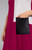 Colour Block Patch Pocket Sleeveless Dress by Sympli- 28151CB-Magenta/Ivory-Detailed View|Adare's Boutique