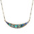 Michal Golan EMERALD - Thin Crescent Necklace ~ N4357 | Adare's Boutique