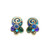 Michal Golan EMERALD - Small Swirl Earrings ~ S8068 | Adare's Boutique