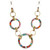 Michal Golan MULTI BRIGHT - Triple Circle Necklace ~ N1804 | Adare's Boutique