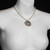 Michal Golan SILVER LINING-Circle Necklace I ~ N4454 | Adare's Boutique