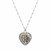 Michal Golan SILVER LINING- Heart Necklace II ~ N4423 | Adare's Boutique