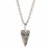 Michal Golan SILVER LINING- Long Heart Necklace ~ N4425 | Adare's Boutique