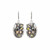 Michal Golan SILVER LINING- Oval Earrings ~ S8520 | Adare's Boutique