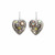 Michal Golan SILVER LINING- Heart Wire Earrings ~ S8537-W | Adare's Boutique
