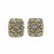 Michal Golan BLUEBELL- Square Post Or Clip On Earrings ~ S7514 | Adare's Boutique
