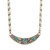 Michal Golan TEAL - Crescent Necklace ~ N4505 | Adare's Boutique